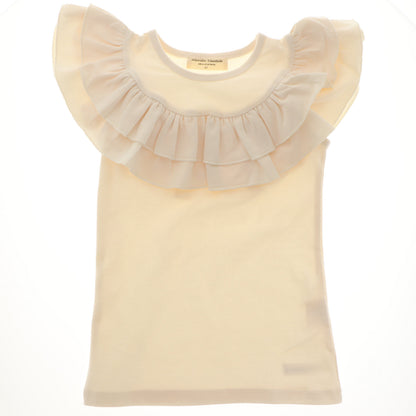 Ruffled Shoulder Tank