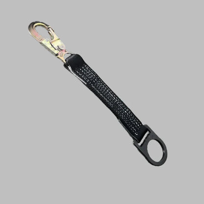 Kevlar D-Ring Extender with Hook and D-Ring - For Hot Work | 1 3/4″ x 18″