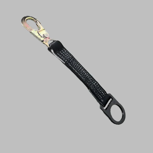 Kevlar D-Ring Extender with Hook and D-Ring - For Hot Work | 1 3/4″ x 18″