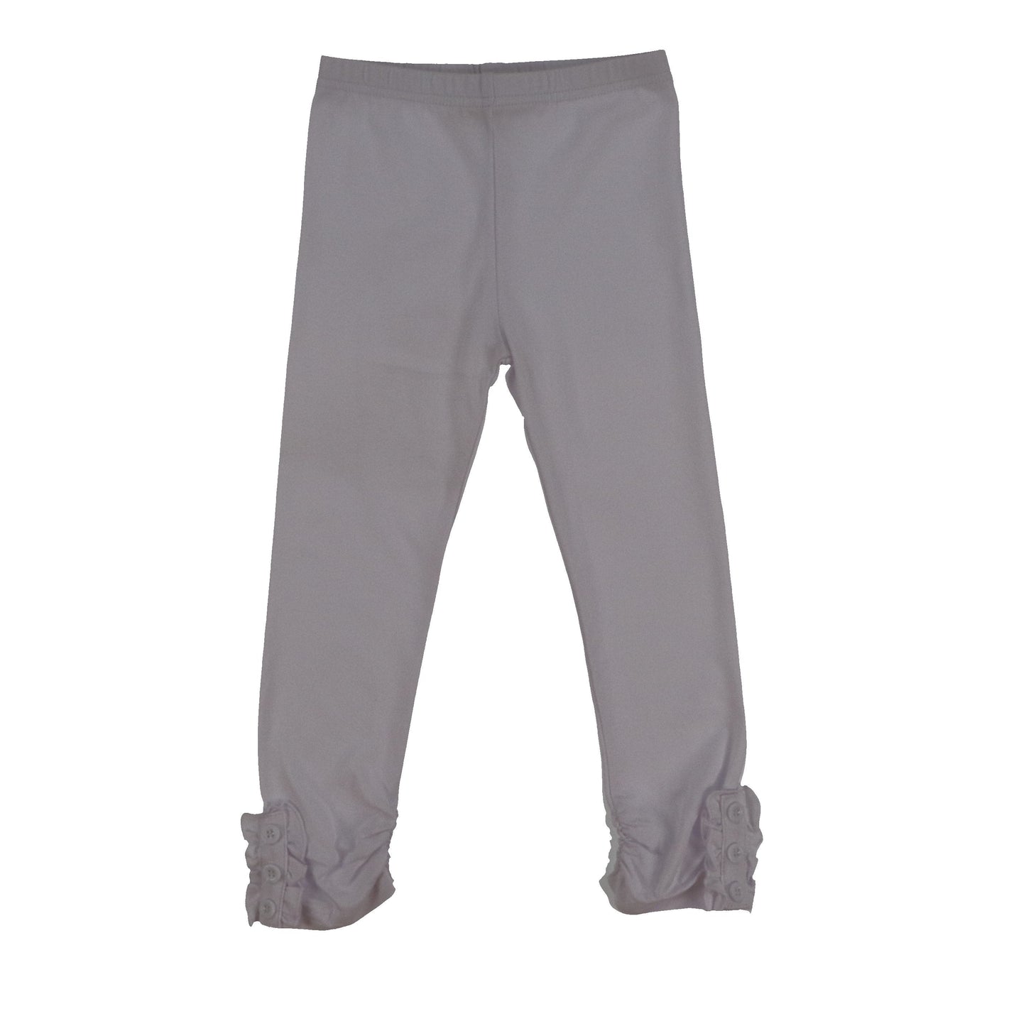 Girls Button Ruffle Pants