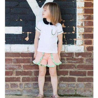 Rounded Collar Top