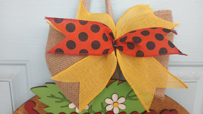 Summer Vibes Strawberry Sign - Door Hanger